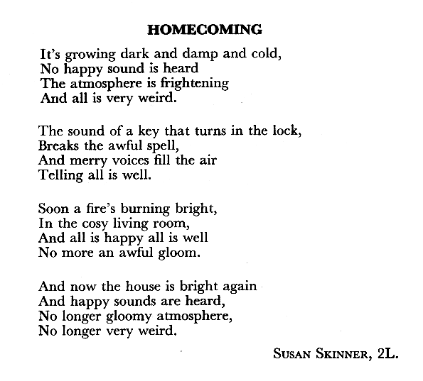 Homecoming by Susan Skinner